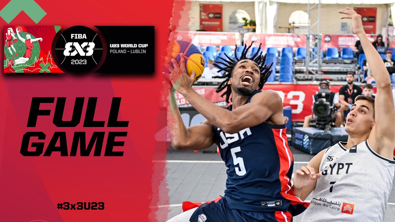 Egypt 🇪🇬 vs United States 🇺🇸 | Men | Full Game | FIBA 3x3 U23 World Cup 2023