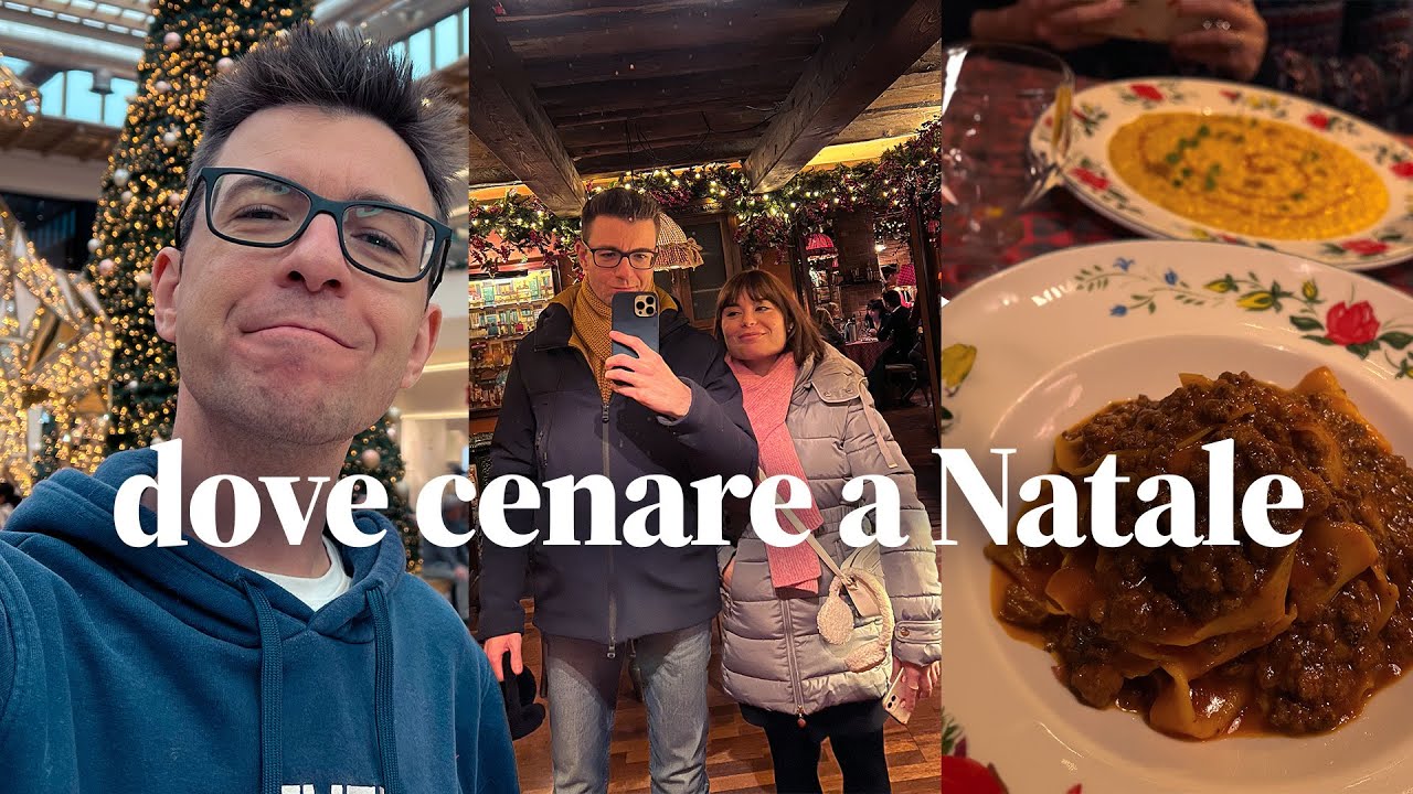 PORTO MIA MOGLIE AD UNA CENA ROMANTICA // Cena al Garghet, il Ristorante più natalizio di Milano ❤️