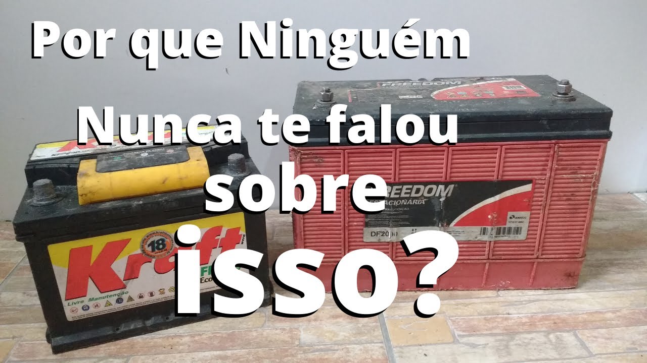 #235 - Não troque suas baterias antes de ver este vídeo! Um Segredo das Baterias