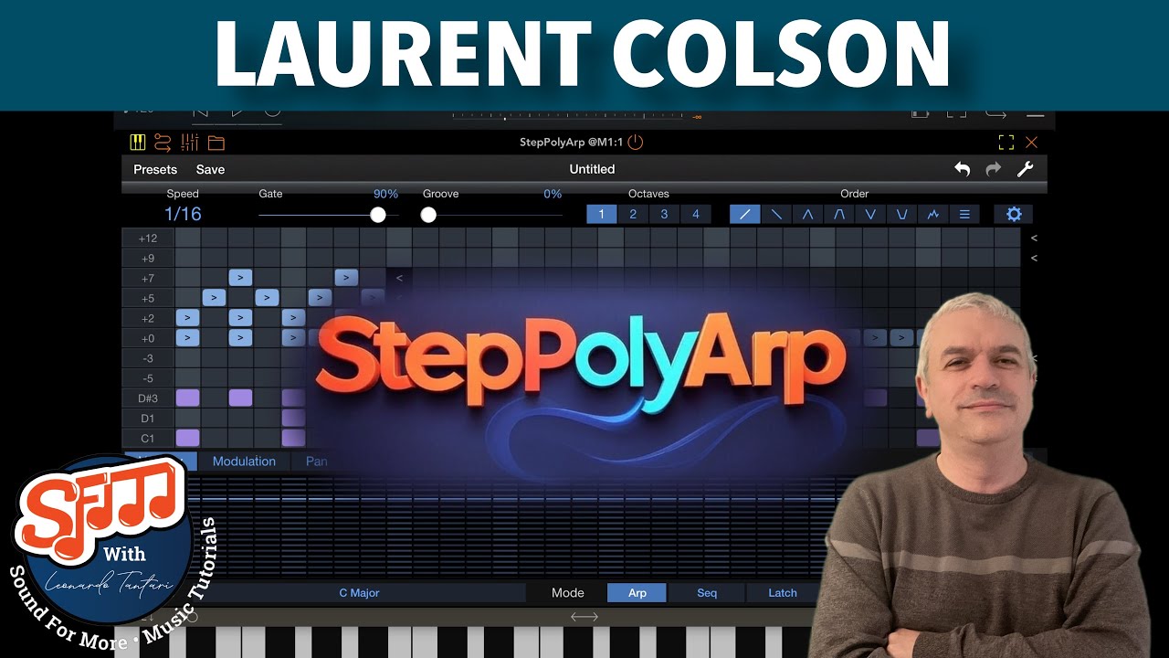 IOS UPDATED StepPolyArp AUv3 Arpeggiator / Sequencer - Tutorial / Demo