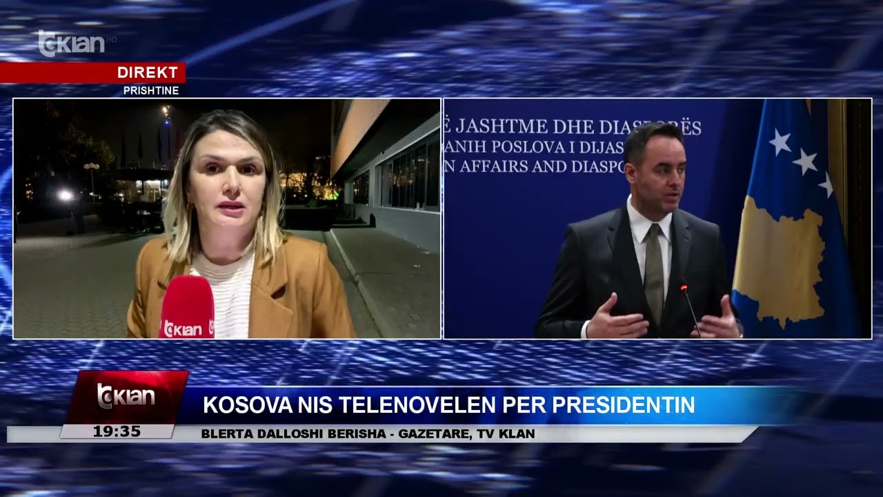 Tv Klan - Kosova nis tenenovelen për presidentin