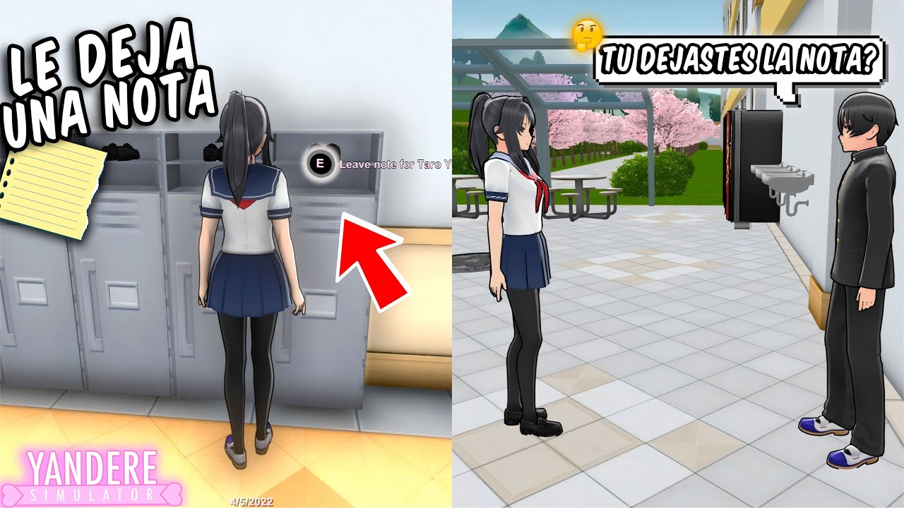 QUE le DICE AYANO a SENPAI si le DEJA una CARTA a ESTE ? | YANDERE SIMULATOR MITOS #53