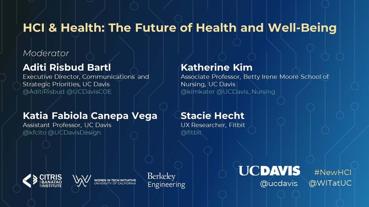 HCI and Health: The Future of Health and Well-Being