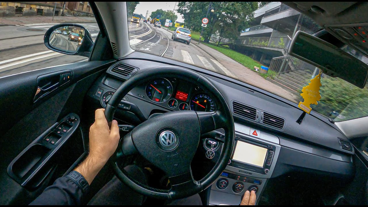 2007 Volkswagen Passat B6 [Chip 170 HP] | POV Test Drive #891 Joe Black