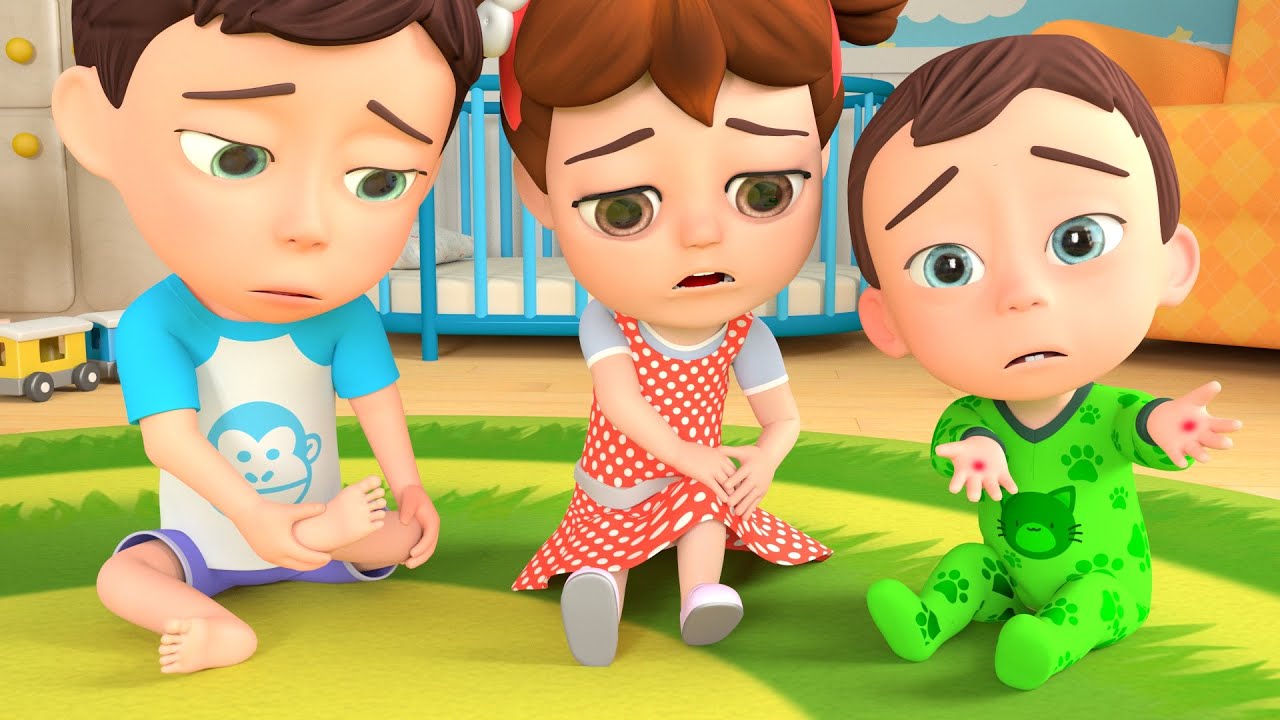 Ouch! Baby Got Sick | Boo Boo Song | Nursery Rhymes & Kids Songs