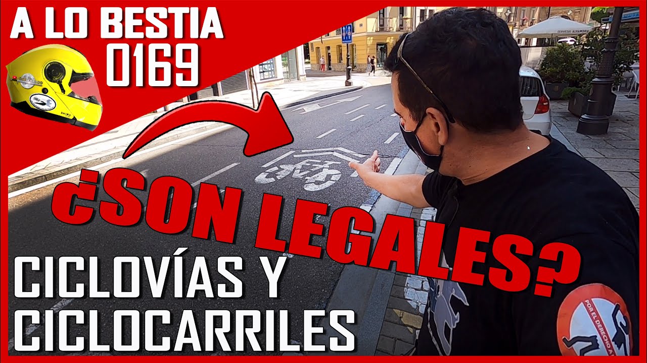 😡CICLOCALLE Y CICLOCARRILES &iquest;SON LEGALES? #DESTERRADO 🚫 [A LO BESTIA 169] DGT se tapa los ojos