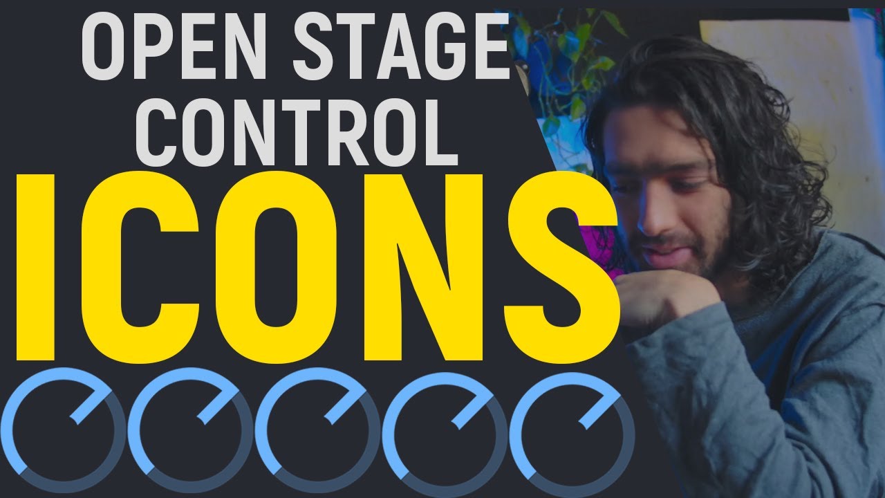 Open Stage Control - Making and Adding Icons