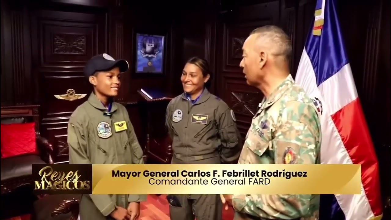 Fuerza aérea dominicana cumple sueño a niño de ser piloto por un día contáctanos para tus videos..