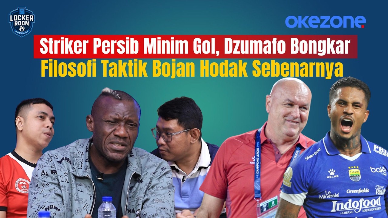 Striker Persib Minim Gol, Dzumafo Bongkar Filosofi Taktik Bojan Hodak Sebenarnya | Locker Room