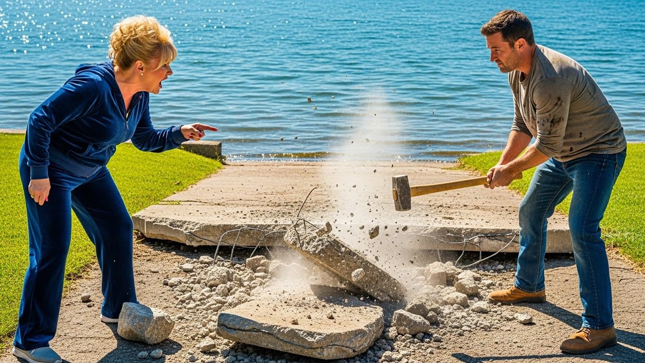 HOA Built A Boat Ramp On My Property, I Demolished It And Now They Have No Lake Access