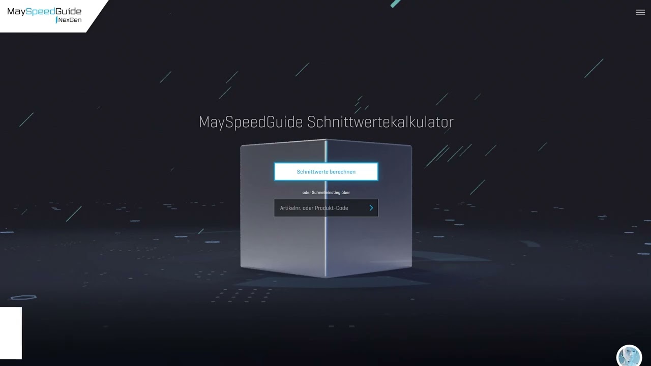 MaySpeedGuide Tutorial DE