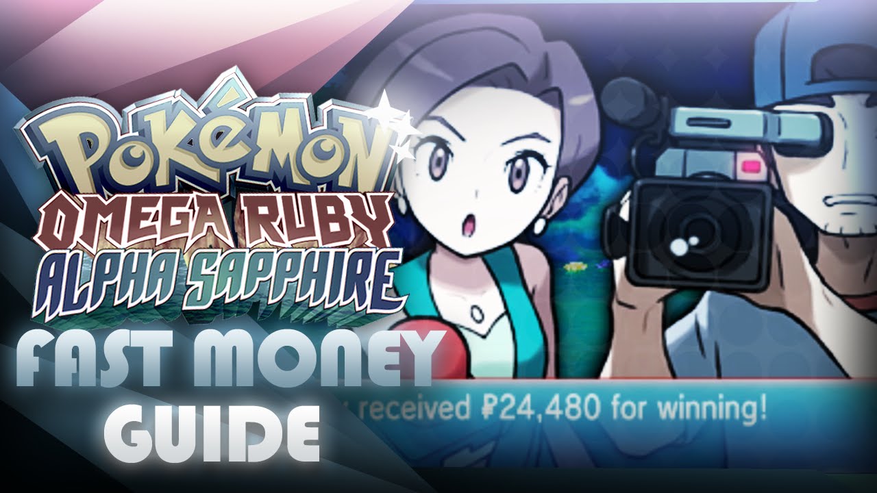 Pokemon ORAS: Быстрое руководство по заработку денег! - Интервьюеры - Mootypwns