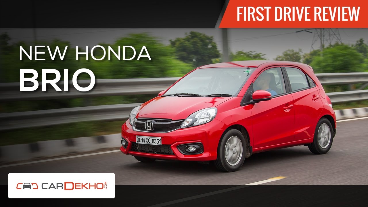 2016 Honda Brio Facelift | First Drive Review | CarDekho