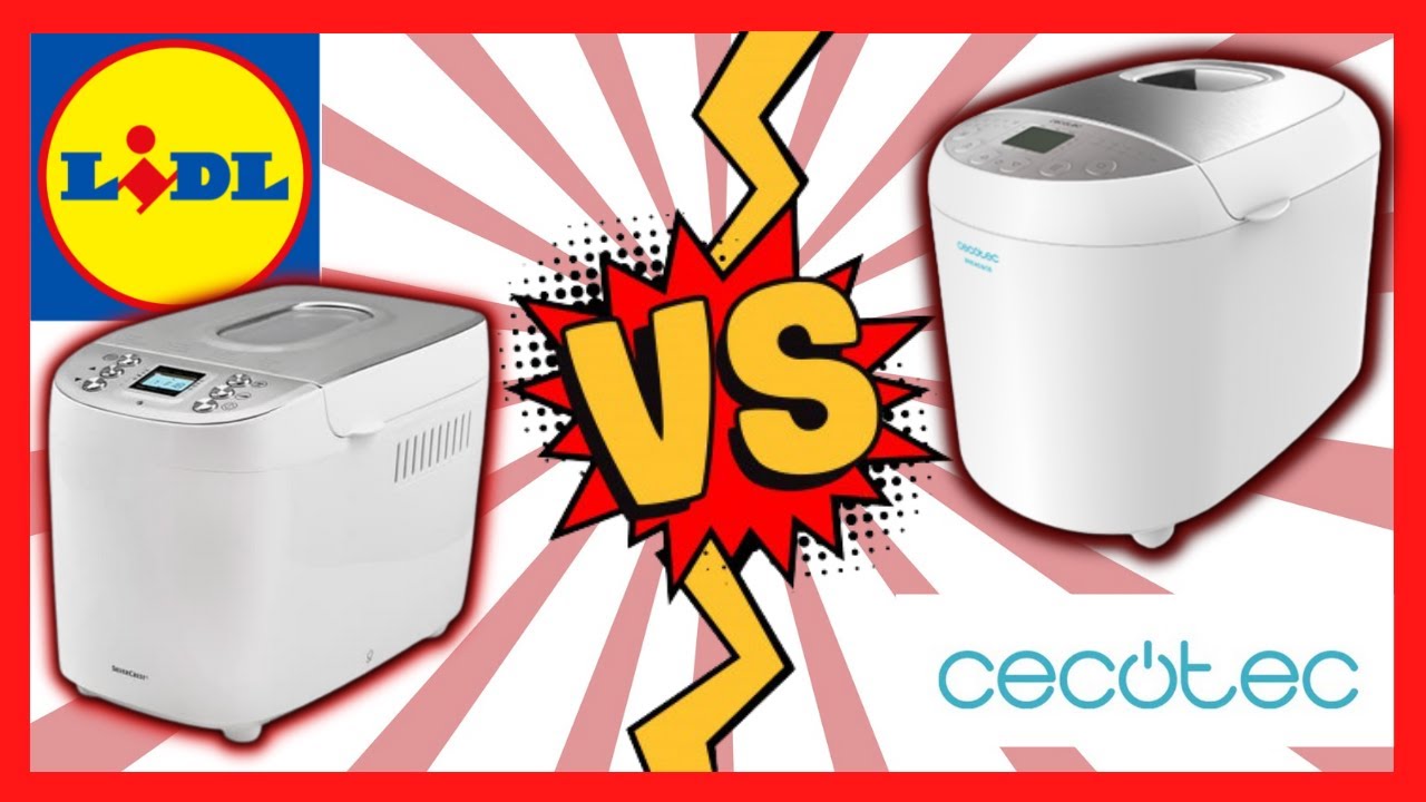 COMPARATIVA Panificadora Lidl vs Cecotec 🧐 ¿Cuál es mejor?