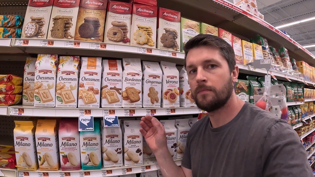 ASMR IN A SUPERMARKET