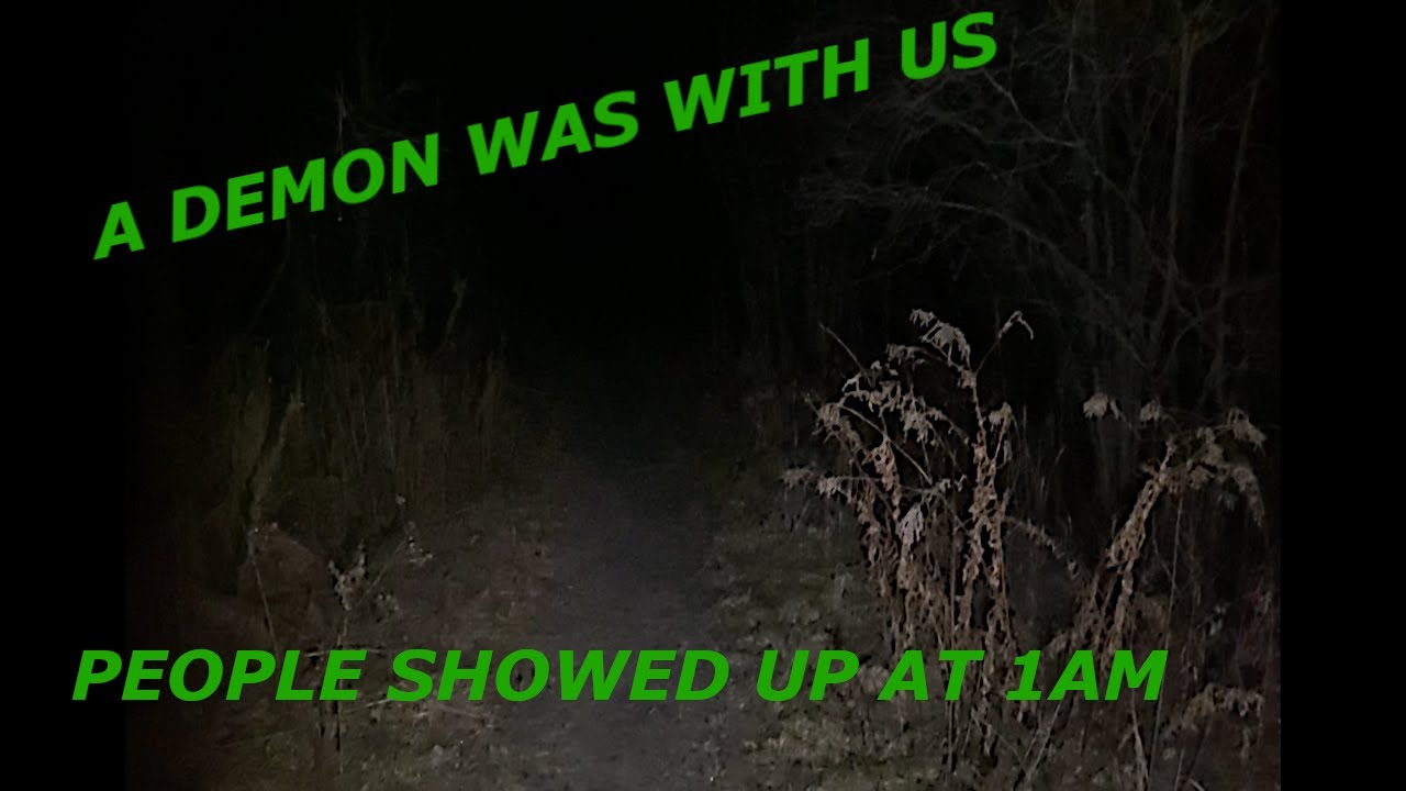OVERNIGHT IN HAUNTED FOREST *GONE WRONG* - Paranormal Investigation
