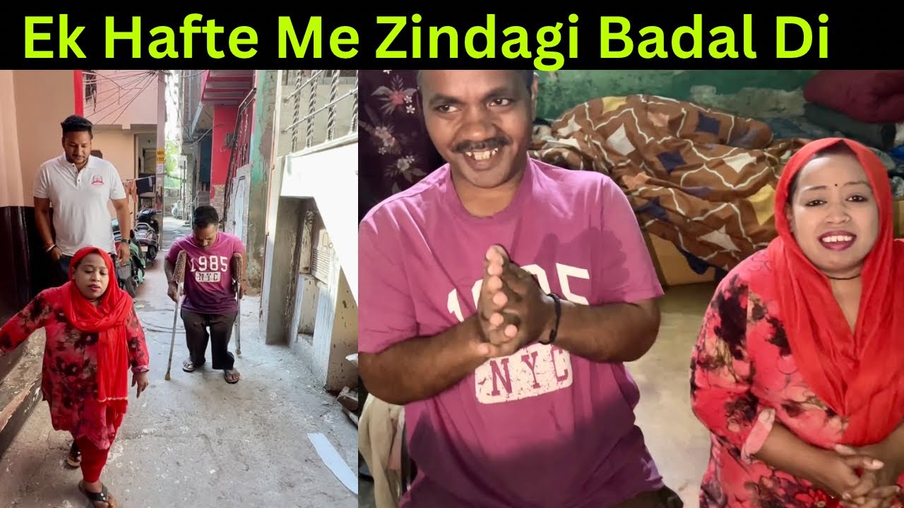 Huge 1,80,000rs Life Changing Help For Handicapped Couple ❤️ @sandeepbhatt