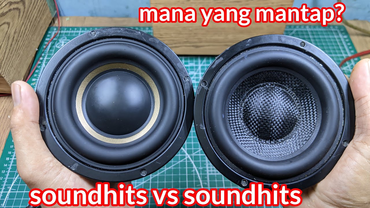COMPARE SOUNDHITS VS SOUNDHITS 4 INCH 4OHM 40W