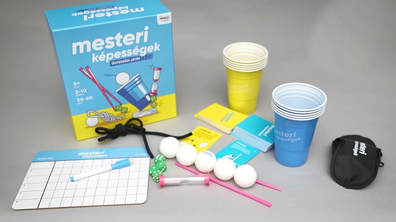 Mesteri képességek - JÁTÉKBEMUTATÓ - REGIO JÁTÉK