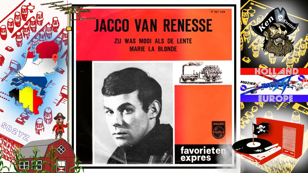 Zij Was Mooi Als De Lente - Jacco van Renesse - 1964 - Piratenmuziek