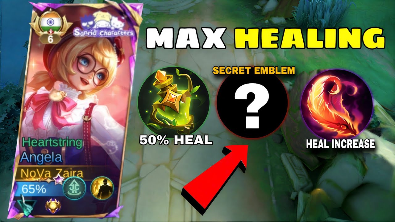ANGELA SOLO RANK BUILD & EMBLEM 2026 !! START ABUSING 
