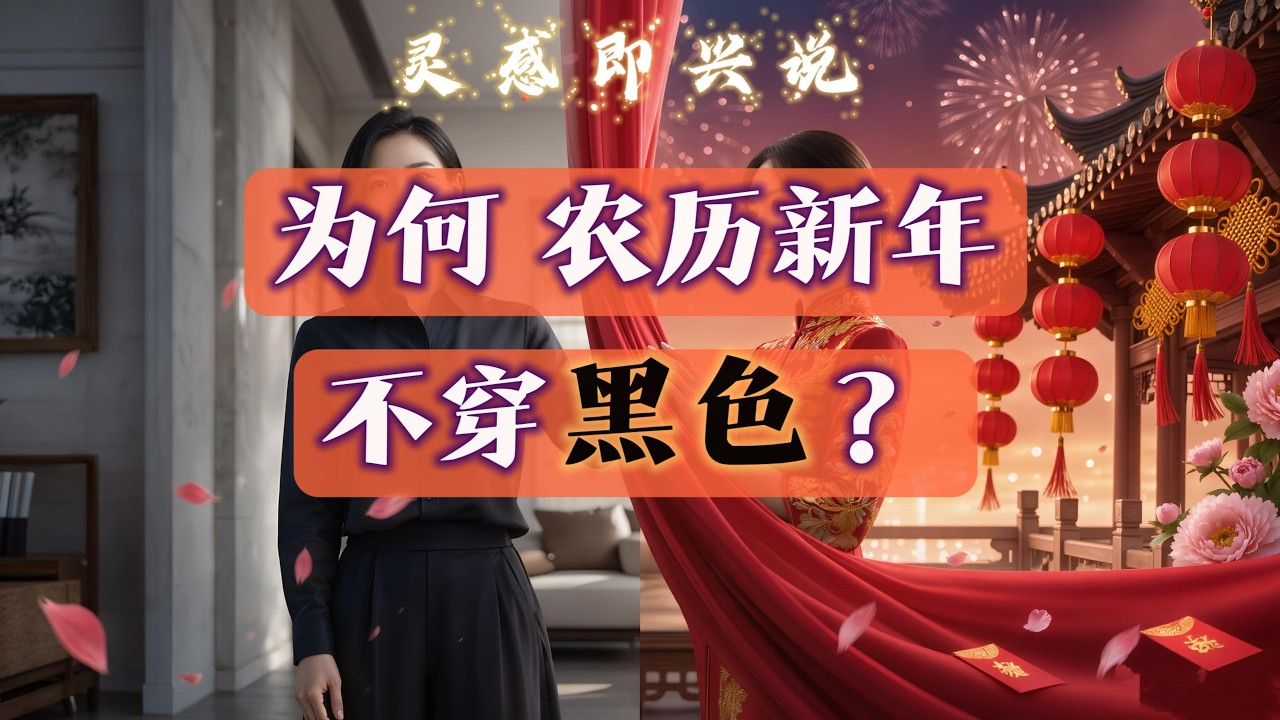 【灵感说】为何华人新年忌穿黑色？颜色的能量频率【Ep 52】
