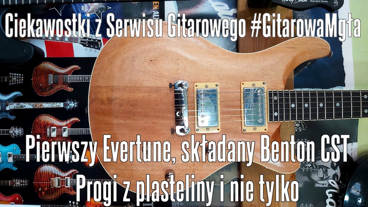 Ciekawostki z Serwisu Gitarowego #GitarowaMgła - pierwszy Evertune, składak Harley Benton itp - FOG