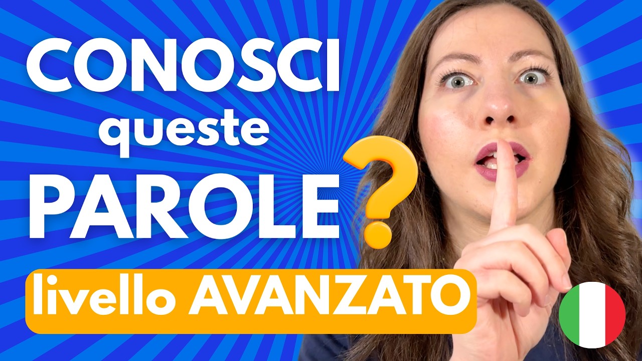 TEST di Vocabolario AVANZATO (livello C2) 🧠 | Quante Ne Conosci? 🇮🇹 | Solo l'1% le Conosce Tutte 🤌🏼