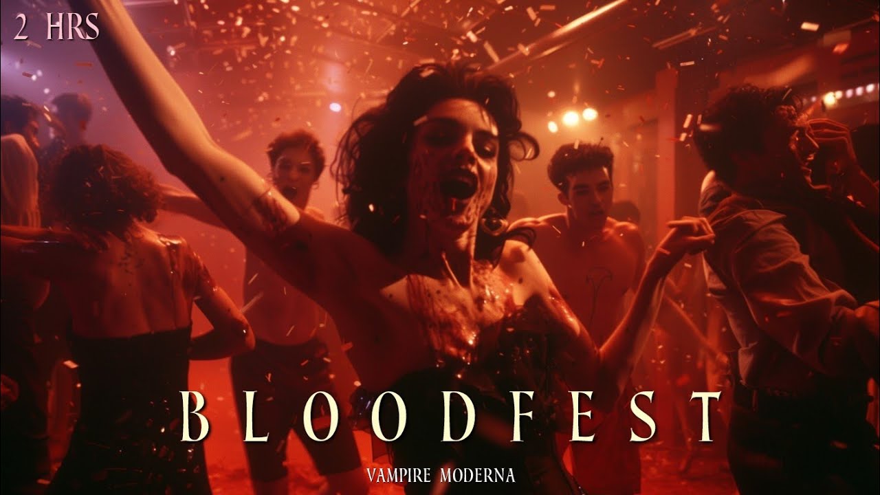 Bloodfest - Goth Synthwave Ambient | Dark Vampire Music | 2 Hours