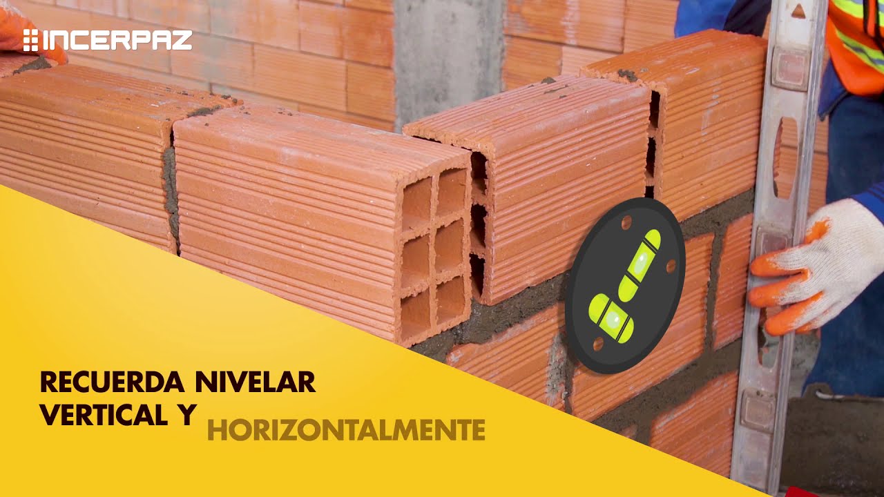 Instalación de ladrillo 6 huecos