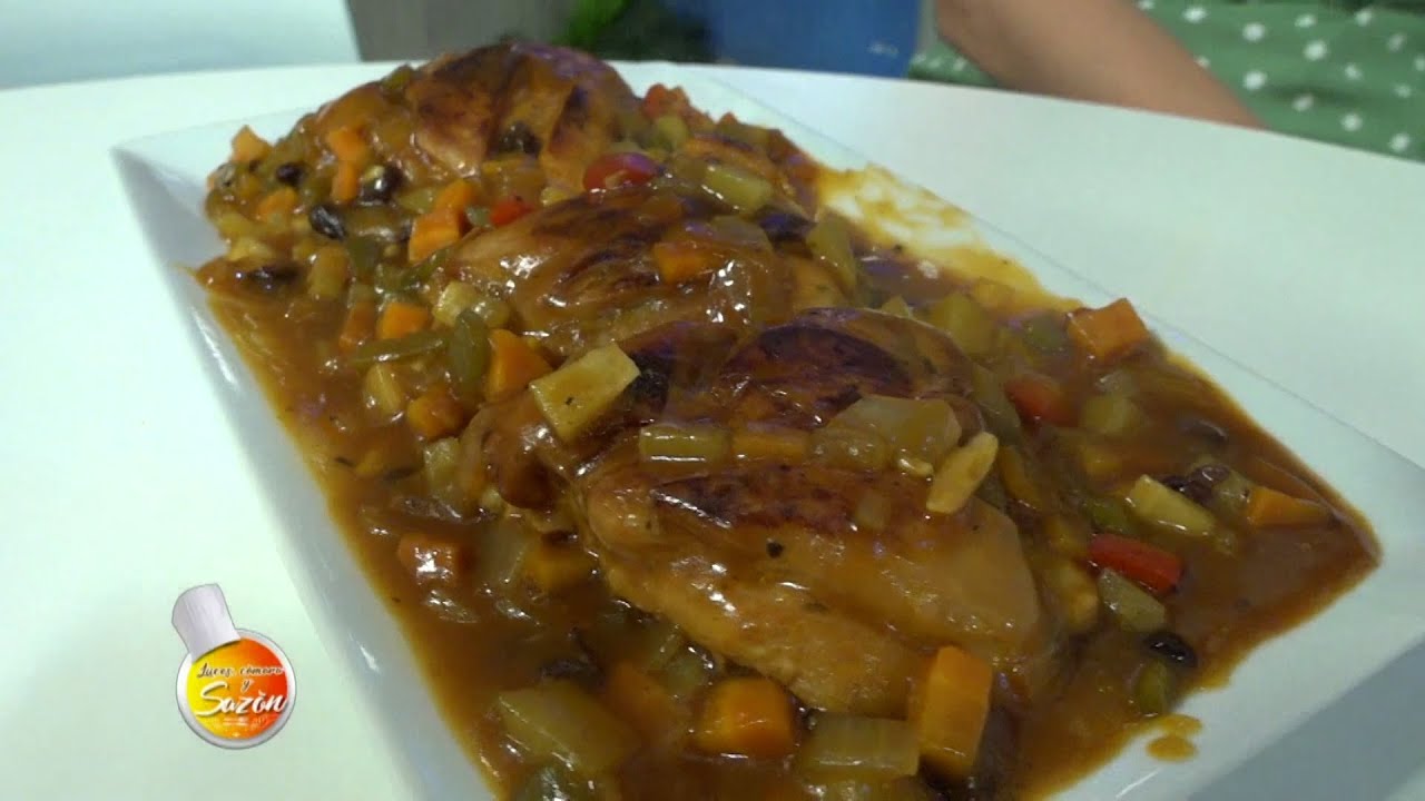La Receta: Pollo al Vino