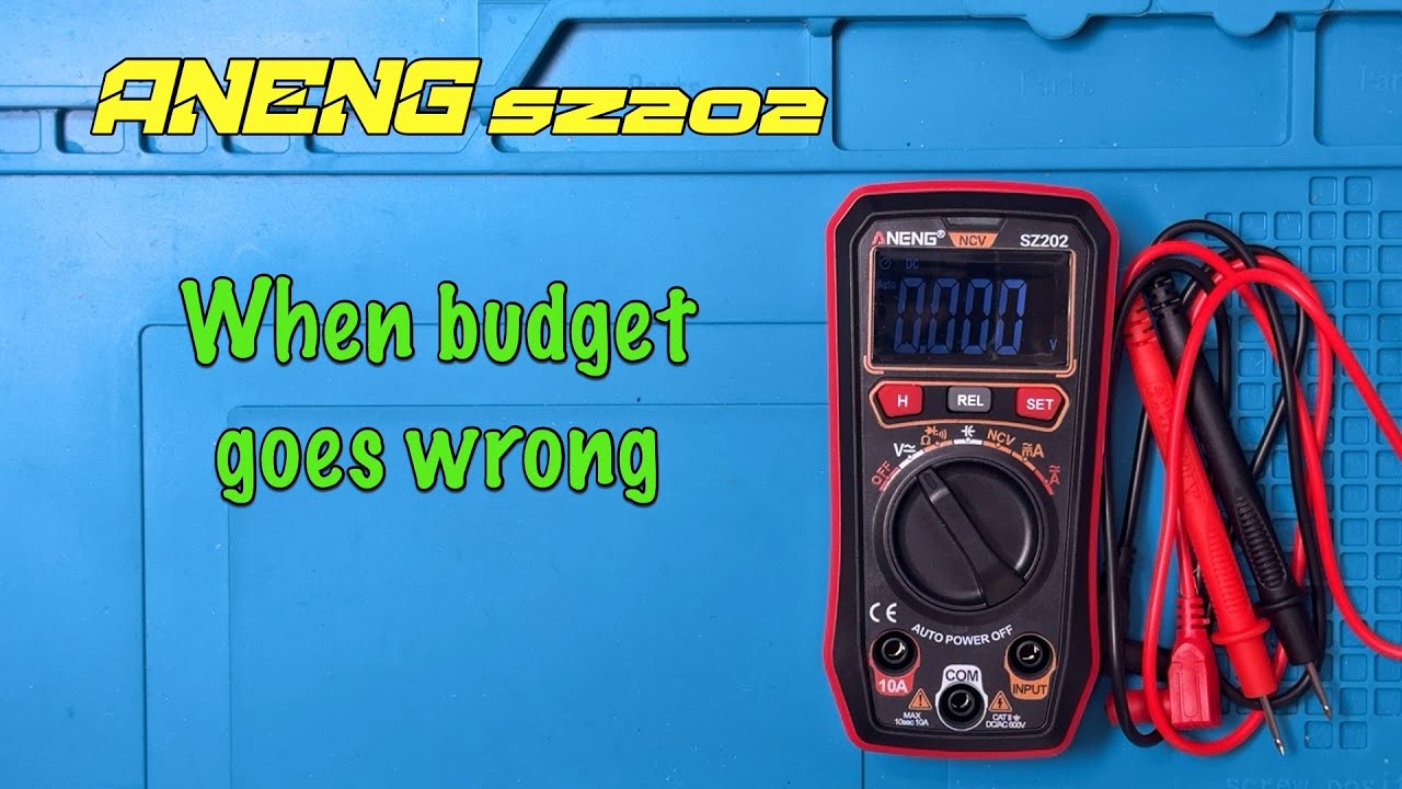 Aneng SZ202 Unboxing, Review and Teardown