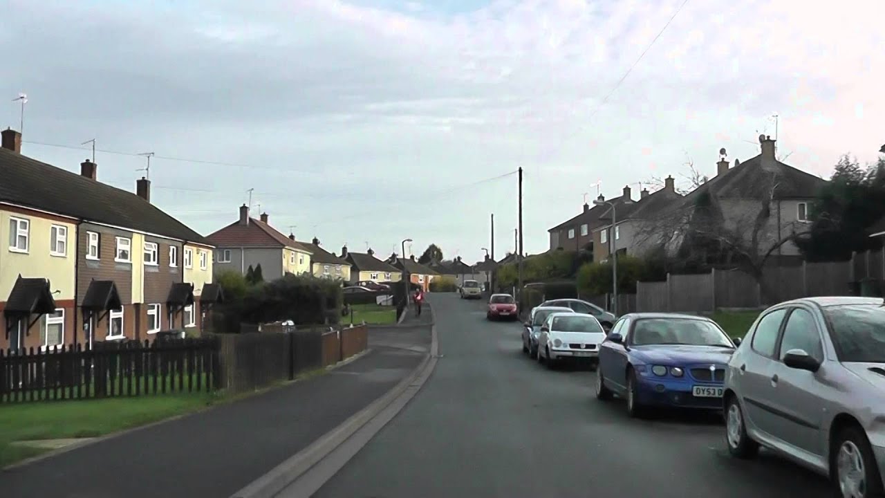 Driving On Sycamore Road, Linden Road & Trout Beck Drive, Worcester, Worcestershire, England