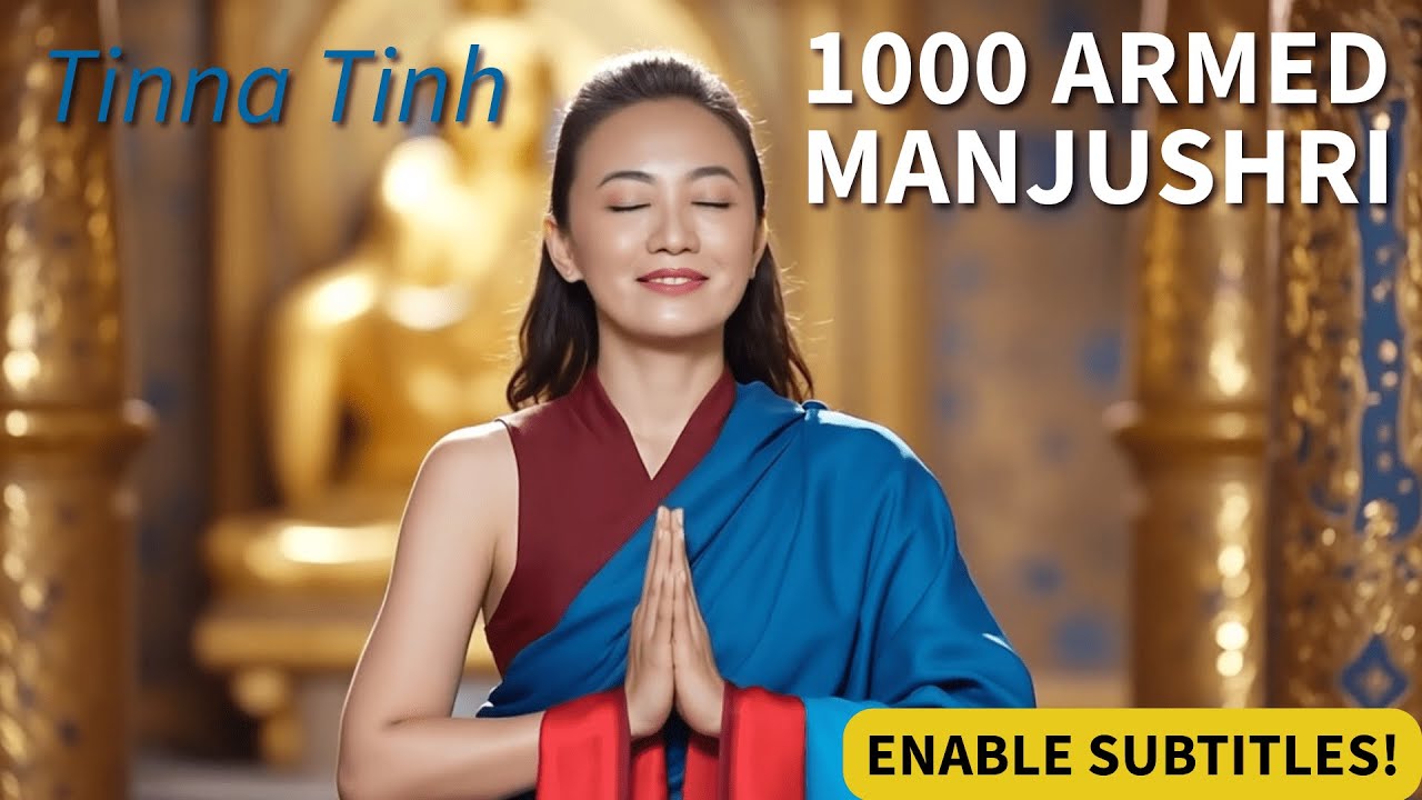 1000 Armed Manjushri Dharani | Powerful Buddhist Mantra for Wisdom & Insight - Tinna Tinh