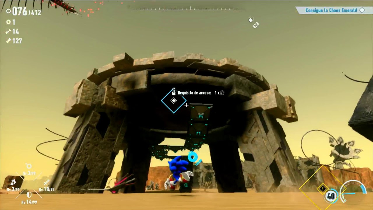 Jugando Sonic Frontiers (Non-Linear Gameplay)