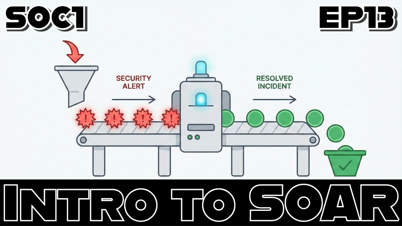 The OG of Security Automation: SOAR | SOC 1 EP 13 | TryHackMe Intro to SOAR