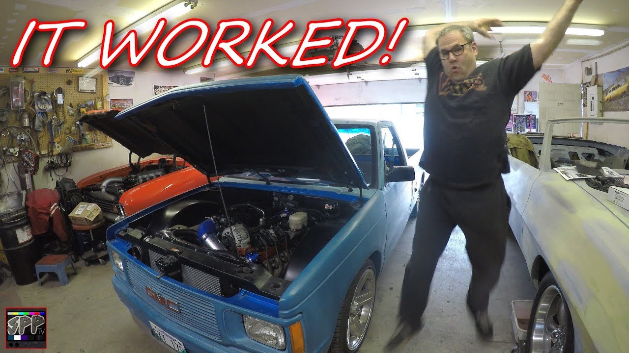 Как отремонтировать штифт сервопривода заднего хода 4L80E + тест-драйв Boost | 7875 Turbo 5.3 LS ...