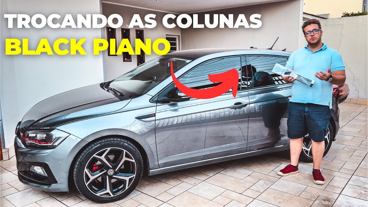 TROCANDO AS COLUNAS BLACK PIANO DO PROJETO POLO R