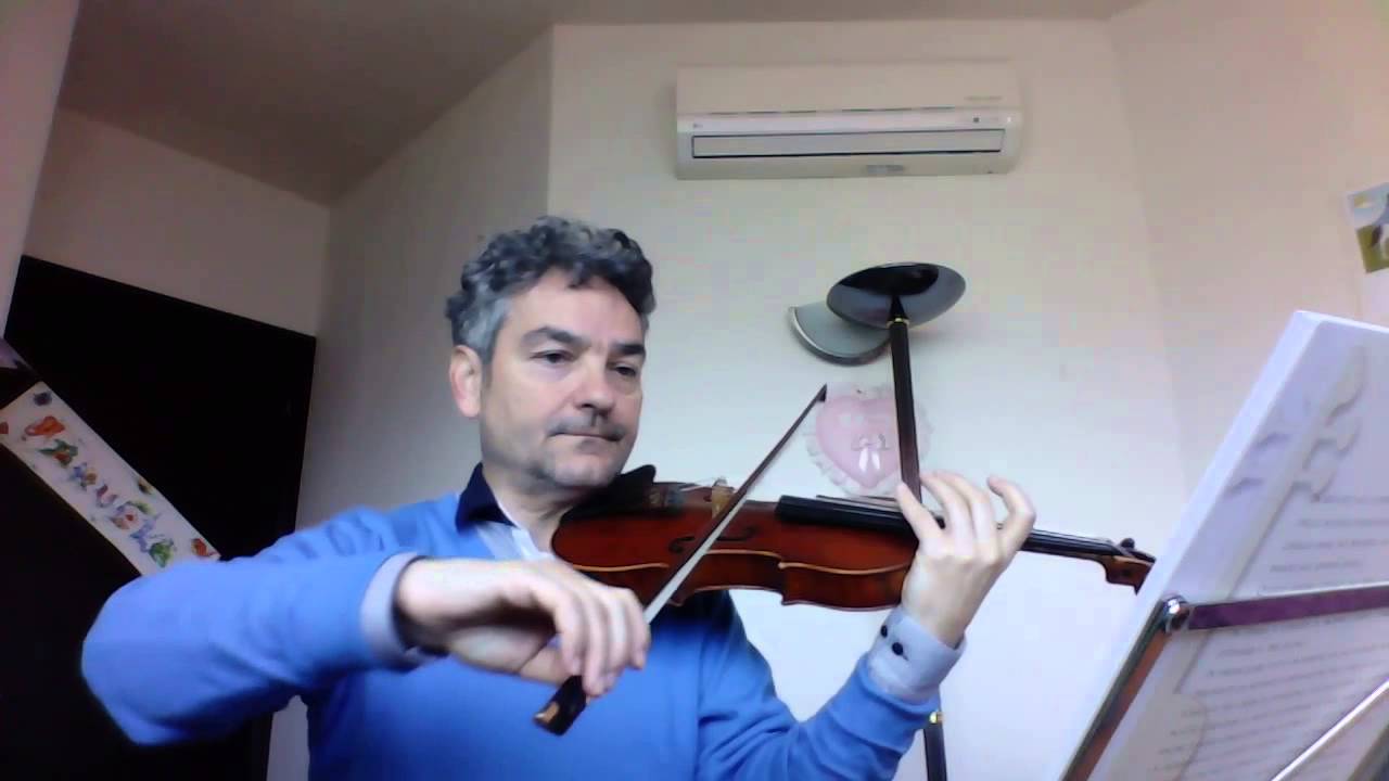 corso di violino lezione 2 violin course lesson 2(english subtitles)