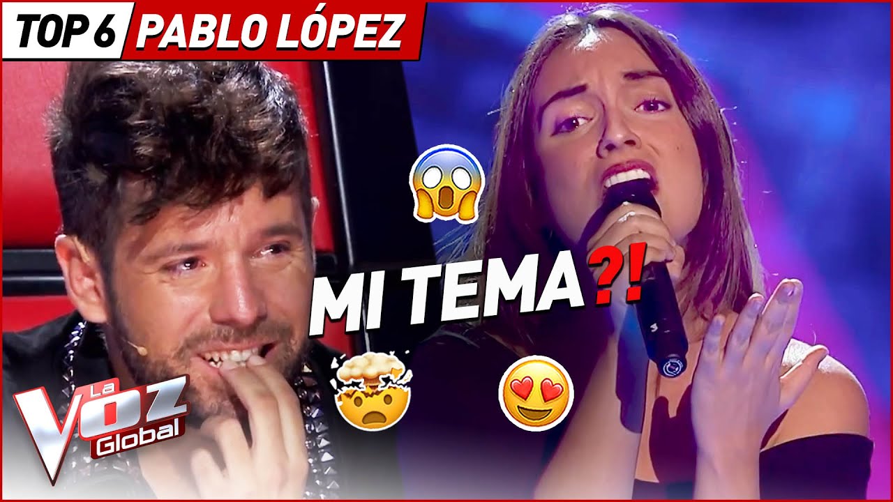 Las COVERS más INCREÍBLES de Pablo López en La Voz