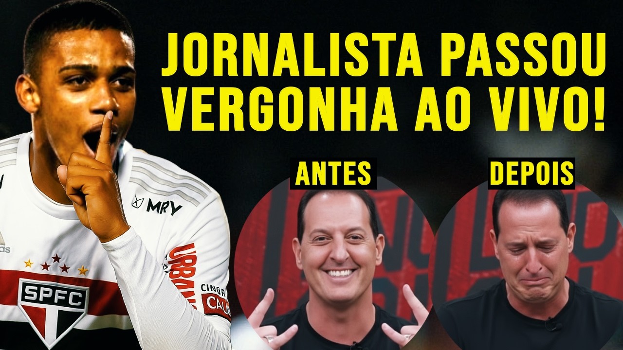 O DIA QUE A IMPRENSA TENTOU MENOSPREZAR O SÃO PAULO MAS ACABOU PASSANDO VERGONHA!