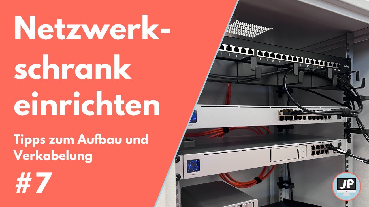 Netzwerkschrank einrichten und verkabeln | Netzwerk f&uuml;r Haus und B&uuml;ro