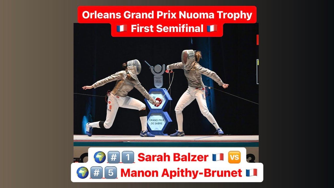Orleans Grand Prix 2023 SWS - L4 - Sara Balzer FRA v Manon Apithy-Brunet FRA