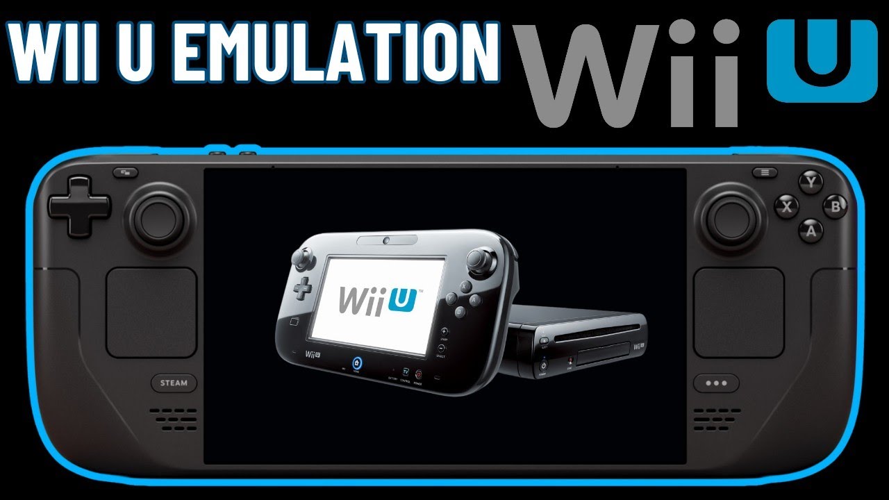 Steam Deck OLED - Wii U Emulation &uuml;ber Emudeck - vollst&auml;ndiger Guide - CEMU Emulator (2023)