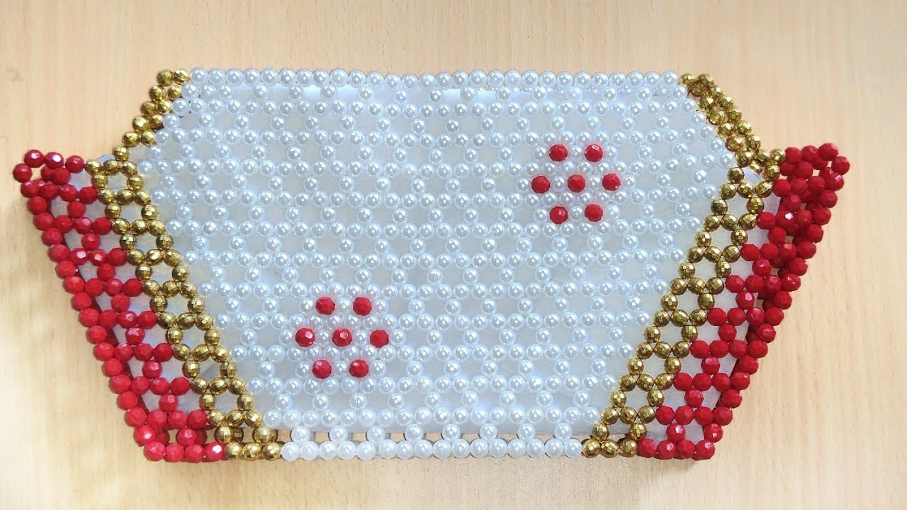 How To Make Beaded Purse||Clutch||Hand purse|| . Design 33||Nomi.Namita crafts||