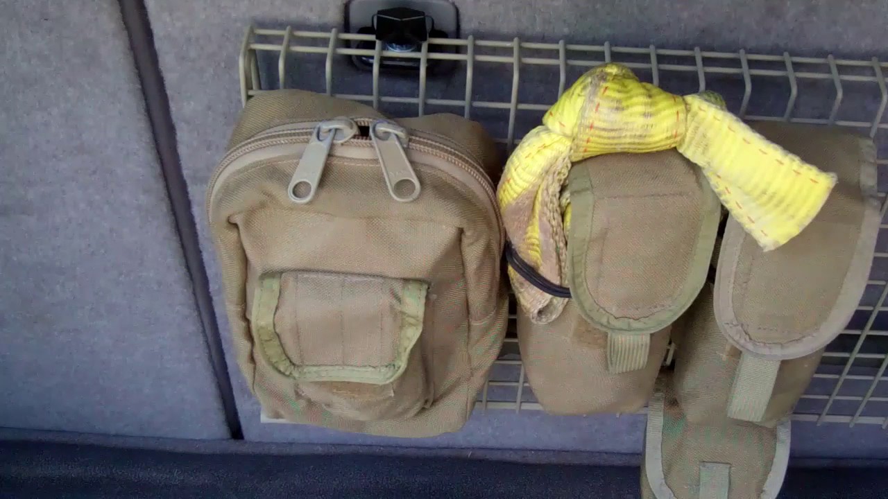 DIY Cheap Tactical MOLLE Truck SUV Storage Panel