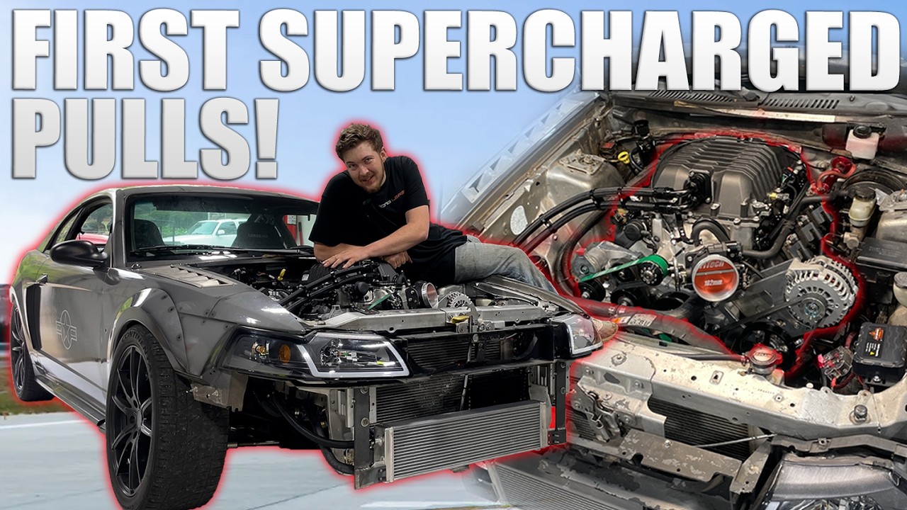 ITS FINISHED!! But it INSTANTLY BLEW UP!    LSA Supercharger on a 5.3 LS - Supercharger install 3/3