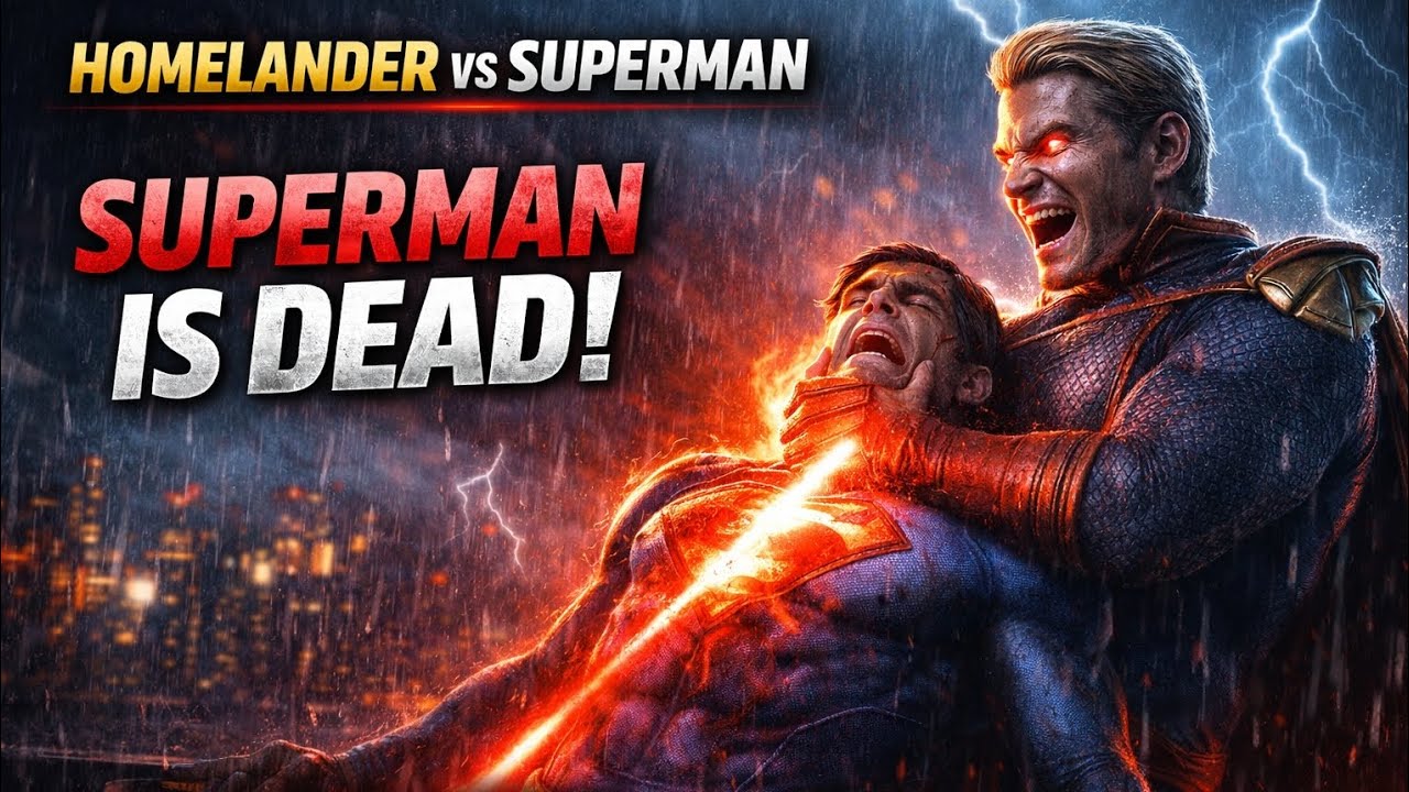 HOMELANDER vs SUPERMAN – The Night a Hero Fell… ⚡🔥