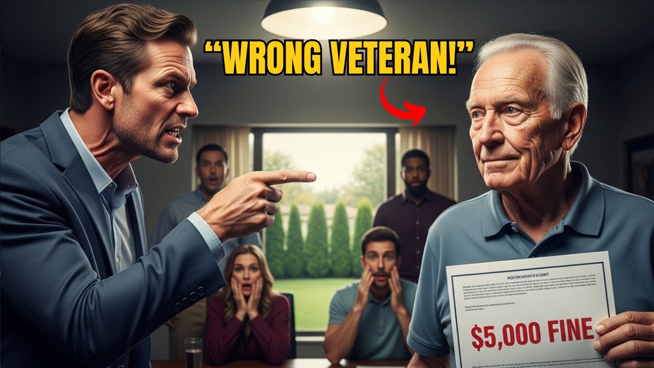 Arrogant HOA President Fined a Veteran $5,000 — Then a 60-Year-Old Loophole Destroyed Them