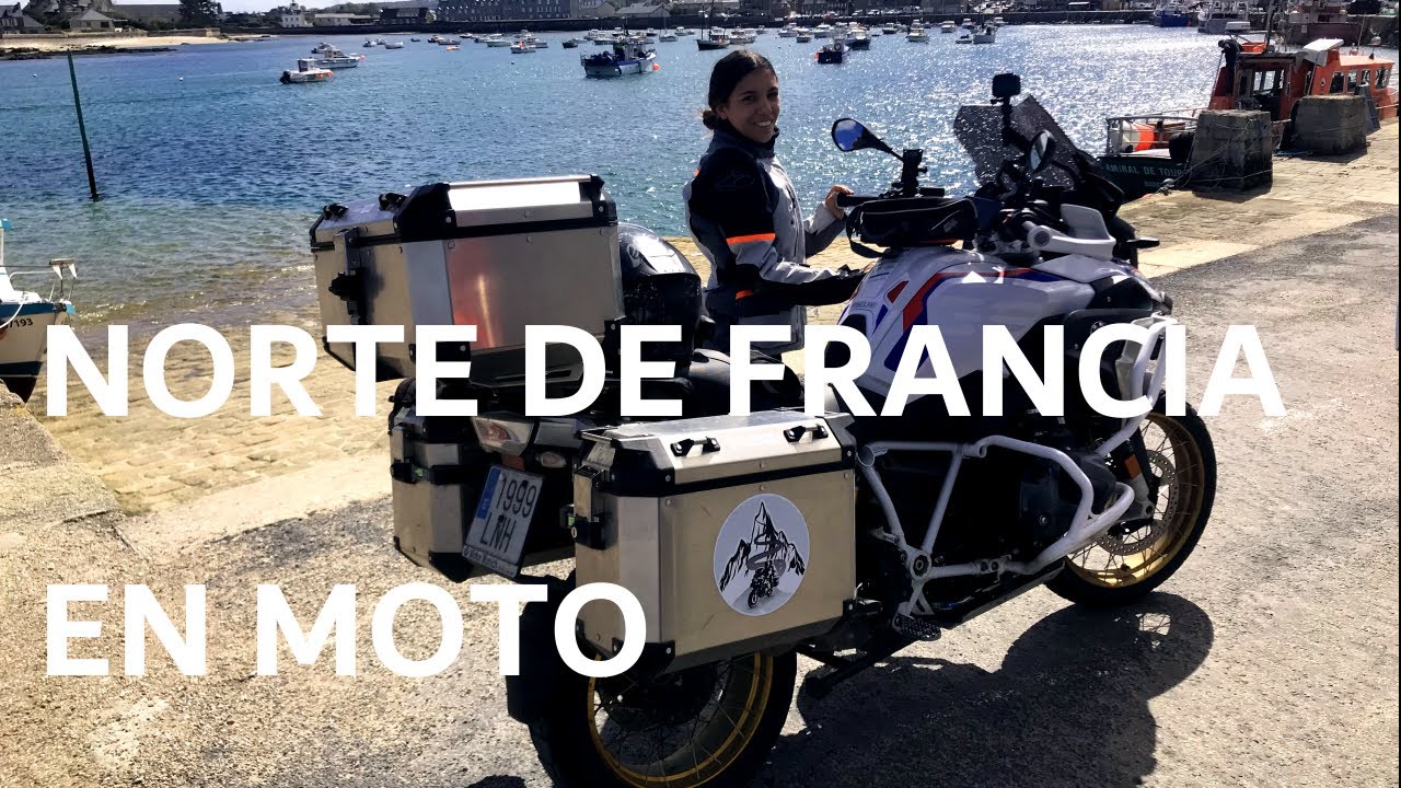 ✅ RUTA EN MOTO por el Norte de Francia | París, Normandía, Étretat